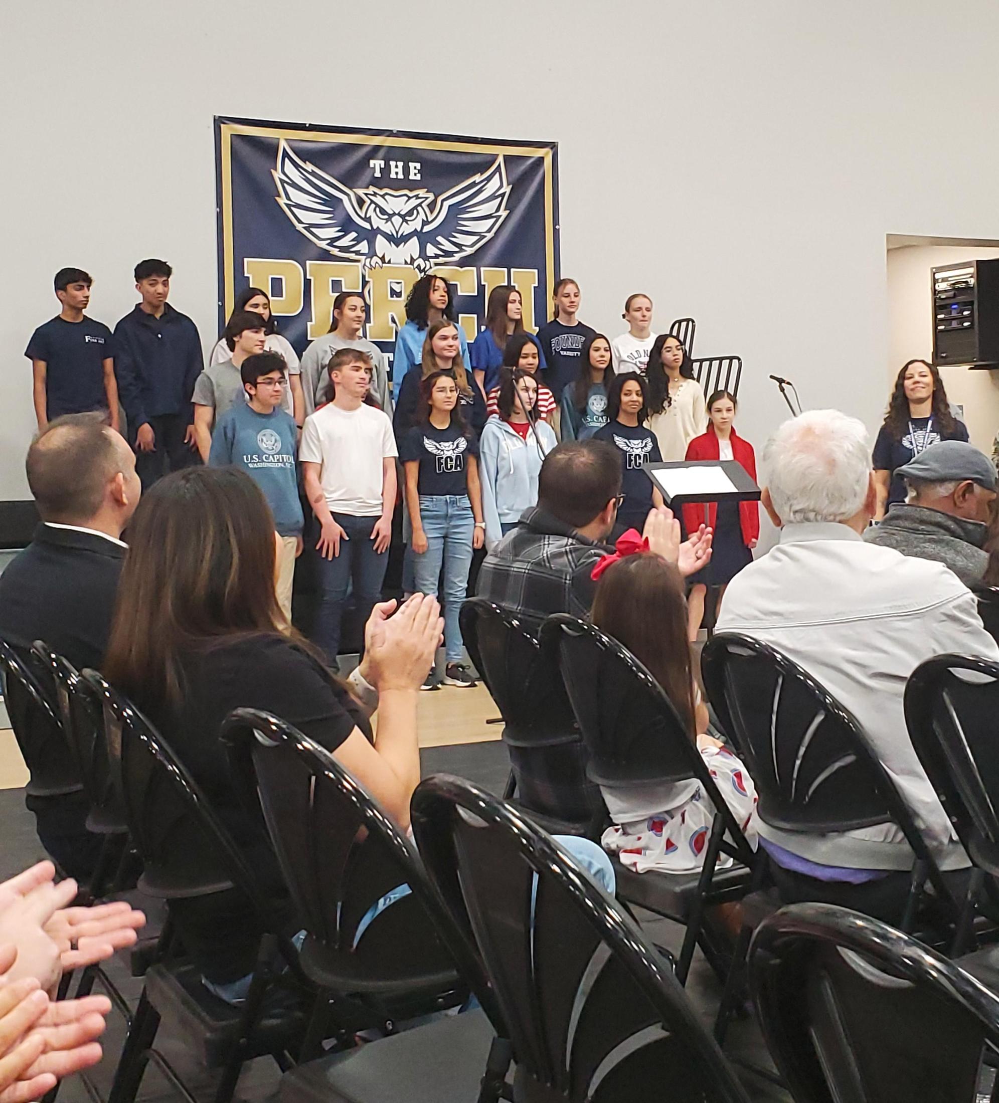 Veteran's Day Assy Choir Presentation