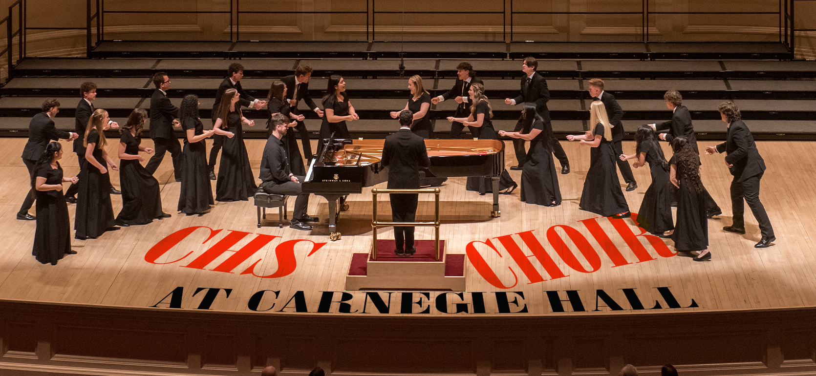 Centennial Choir performing at Carnegie Hall