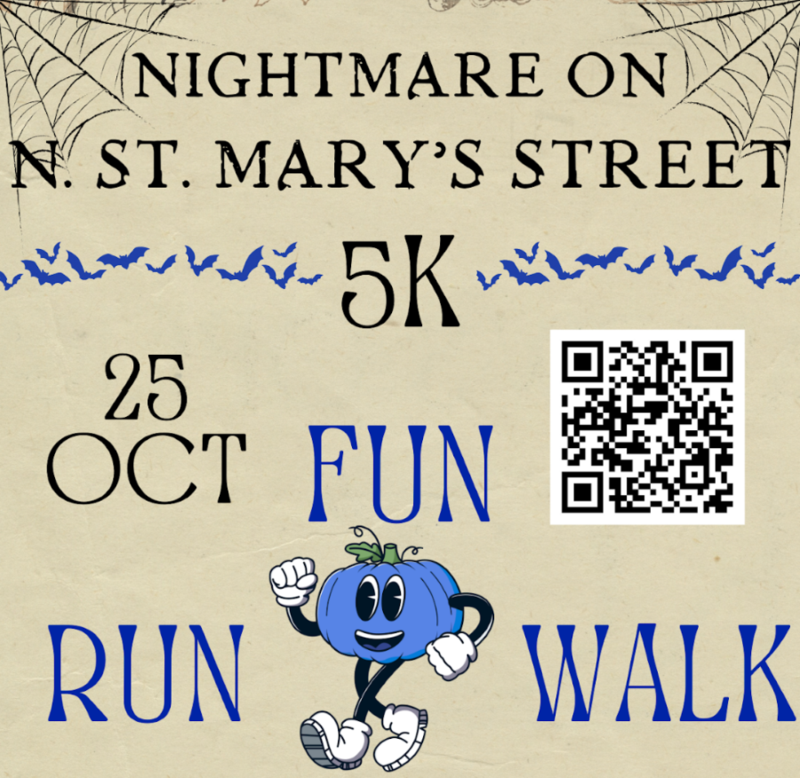 Nightmare on N. St. Mary's Street 5k Featured Photo