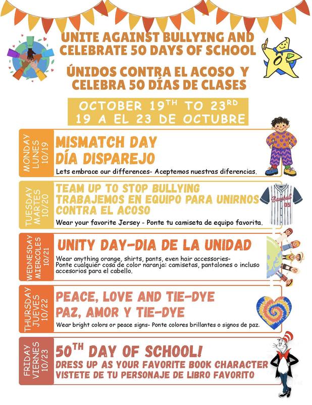 50 days of school and unity day 2026