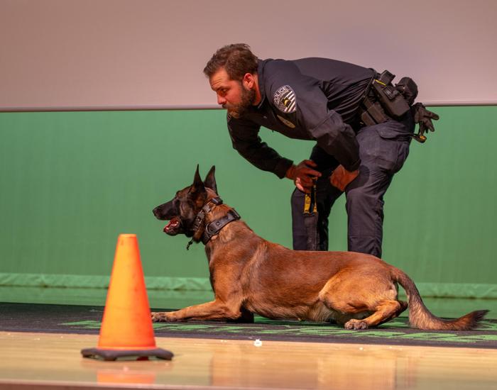K-9 and Police Handler