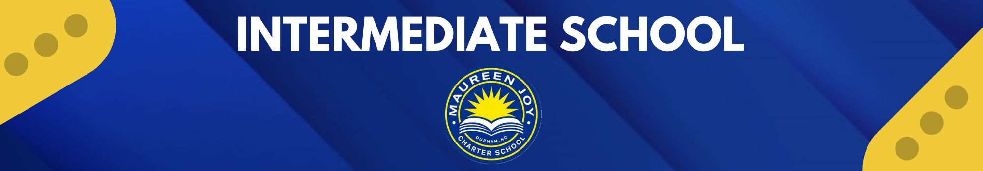 Intermediate school banner