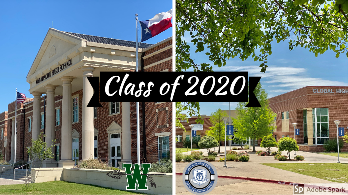 entrance to waxahachie & global high schools