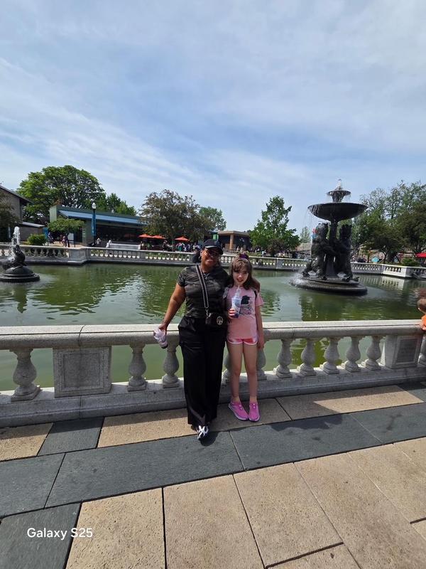 people in front of fountain