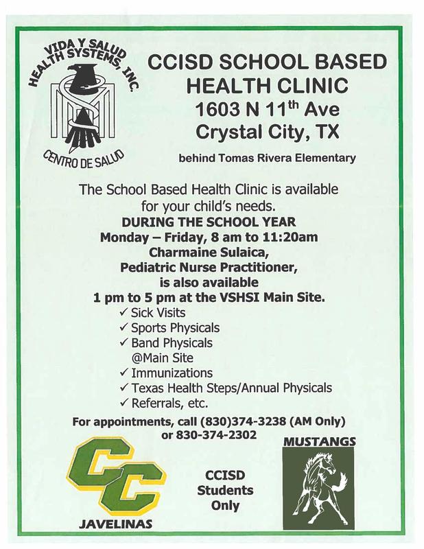 School based clinic announcement Featured Photo
