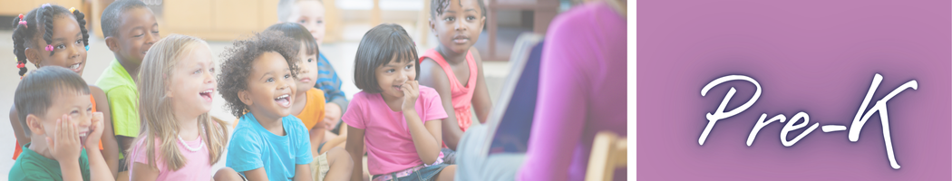 Pre-K Welcome Page