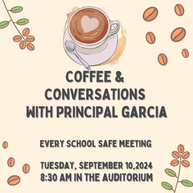 Coffee & Conversations Flyer