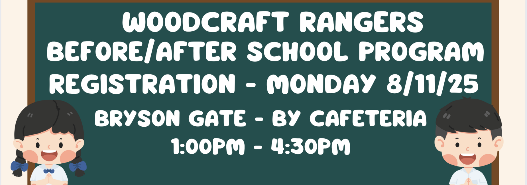 Woodcraft Rangers - After School Program