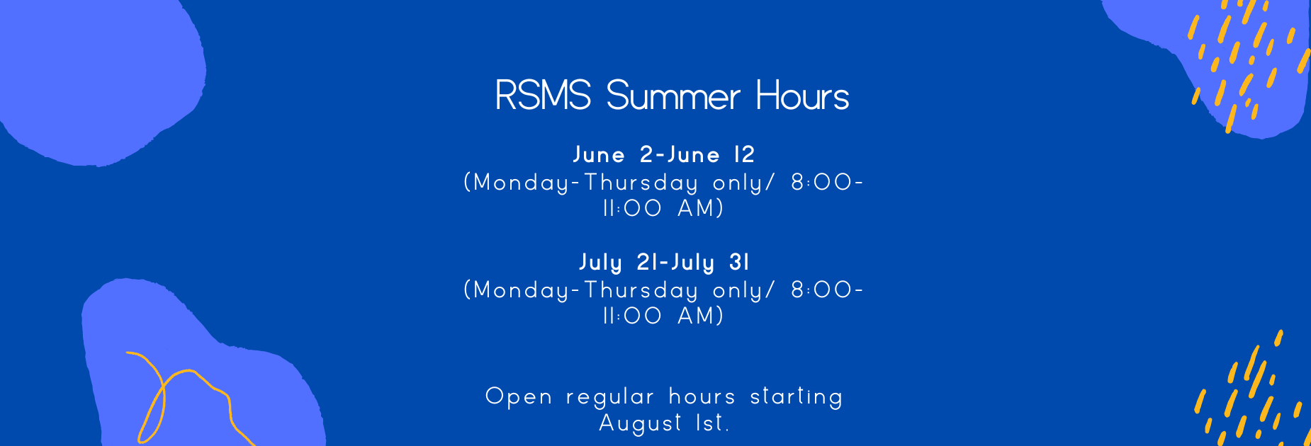 Summer Hours
