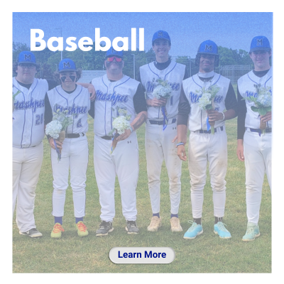 Baseball players lined up