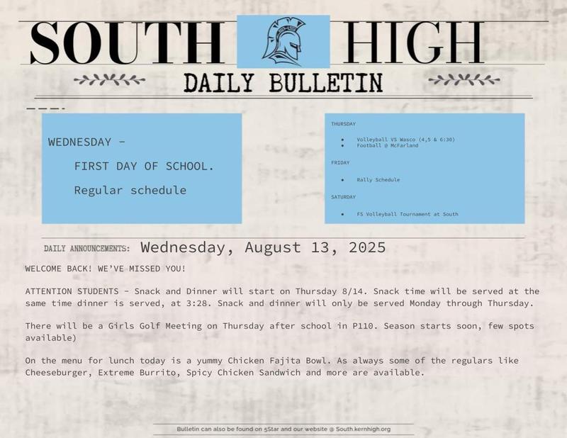 bulletin