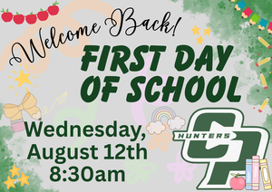 1st day of school English