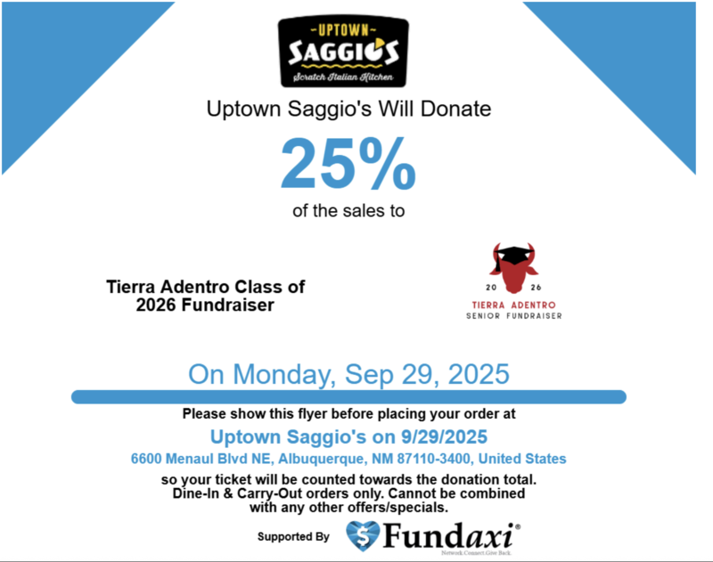 Senior Fundraiser 09/29/25