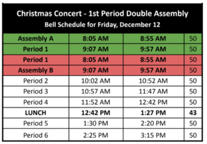Double Assembly Schedule