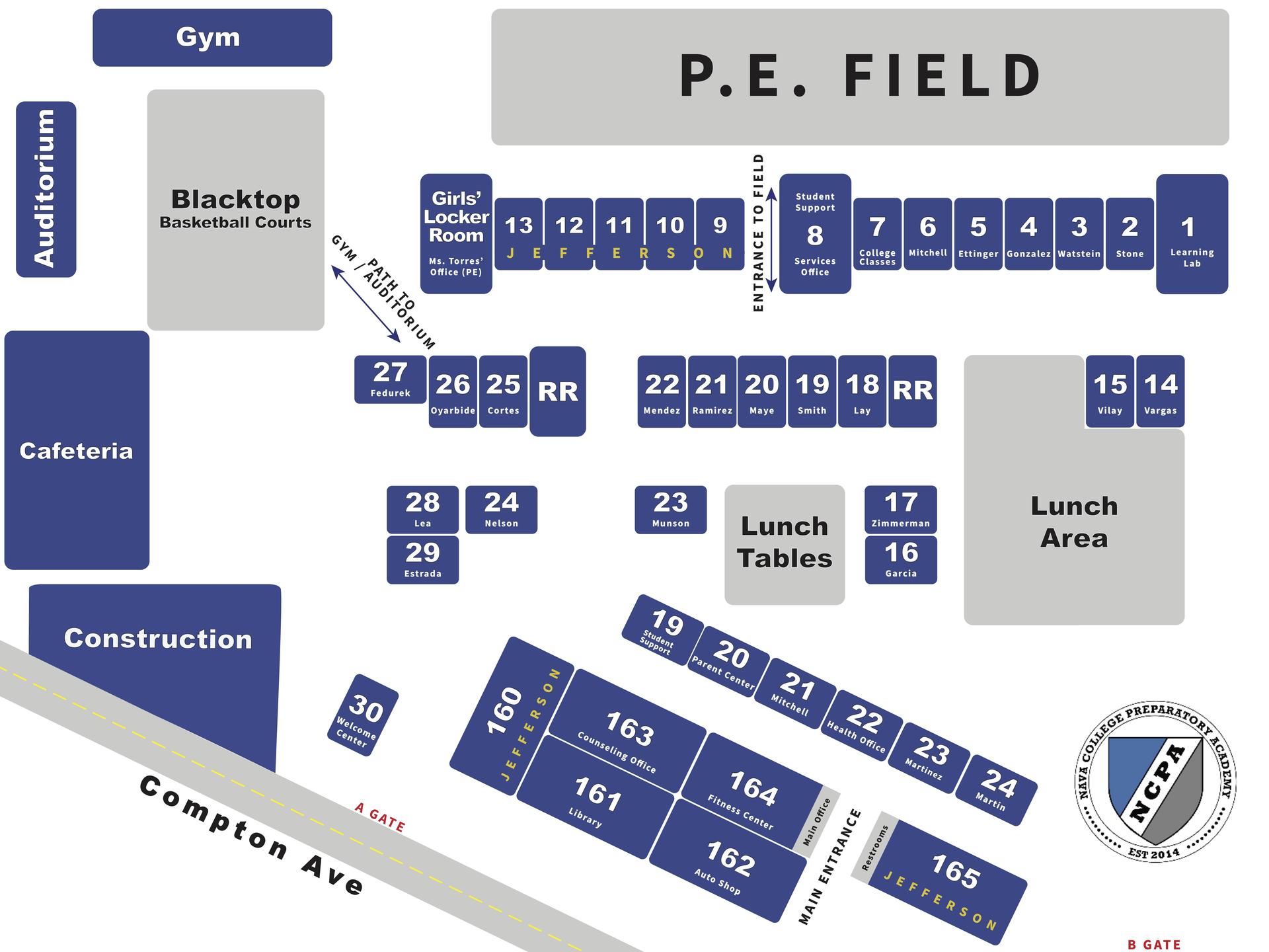 campus map