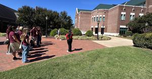 “Exploring the future—our seventh- and eighth-graders visited Catawba College to learn about sustainability, student life and new opportunities through our growing partnership!”