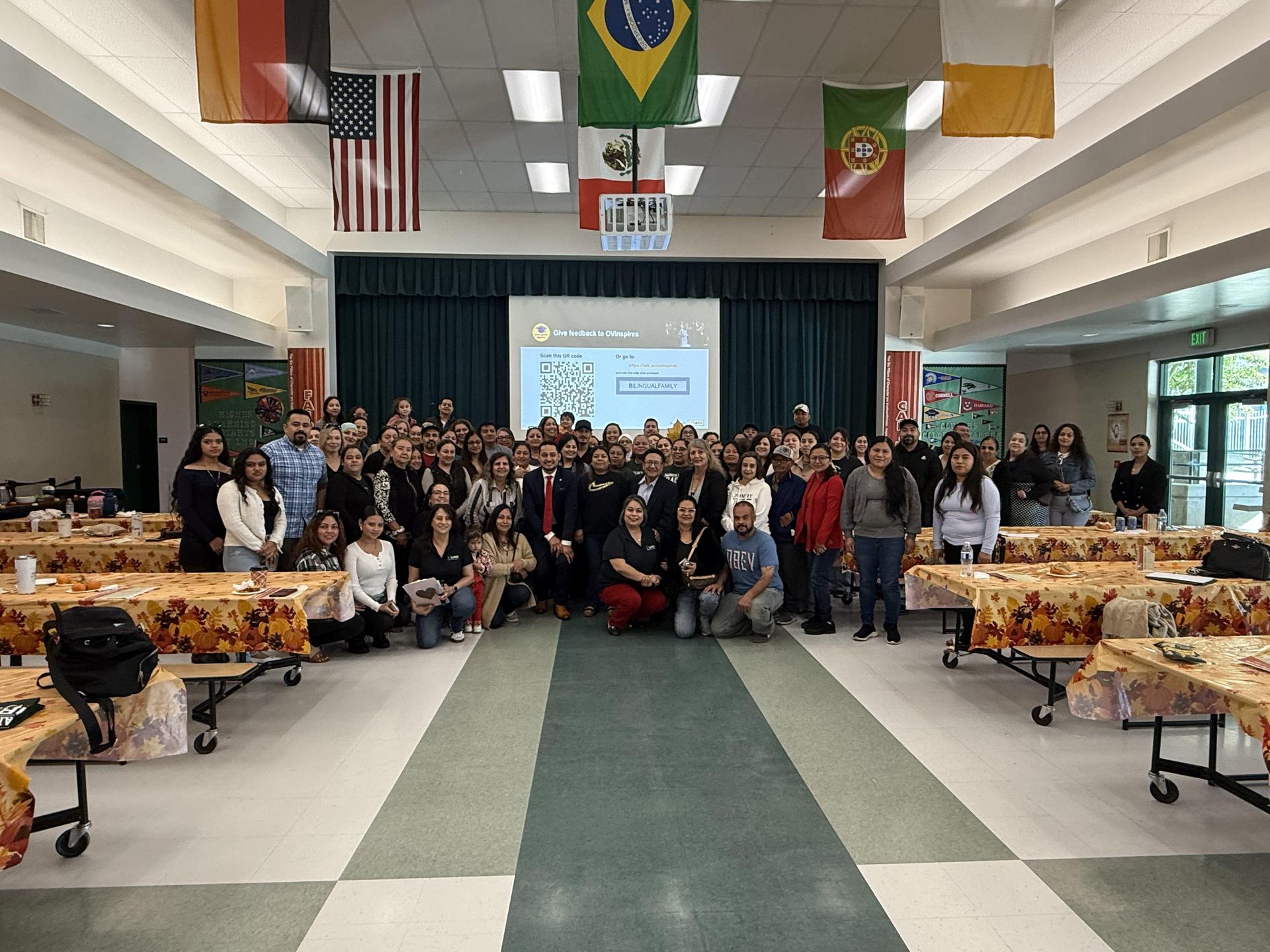 LUSD Parents group photo