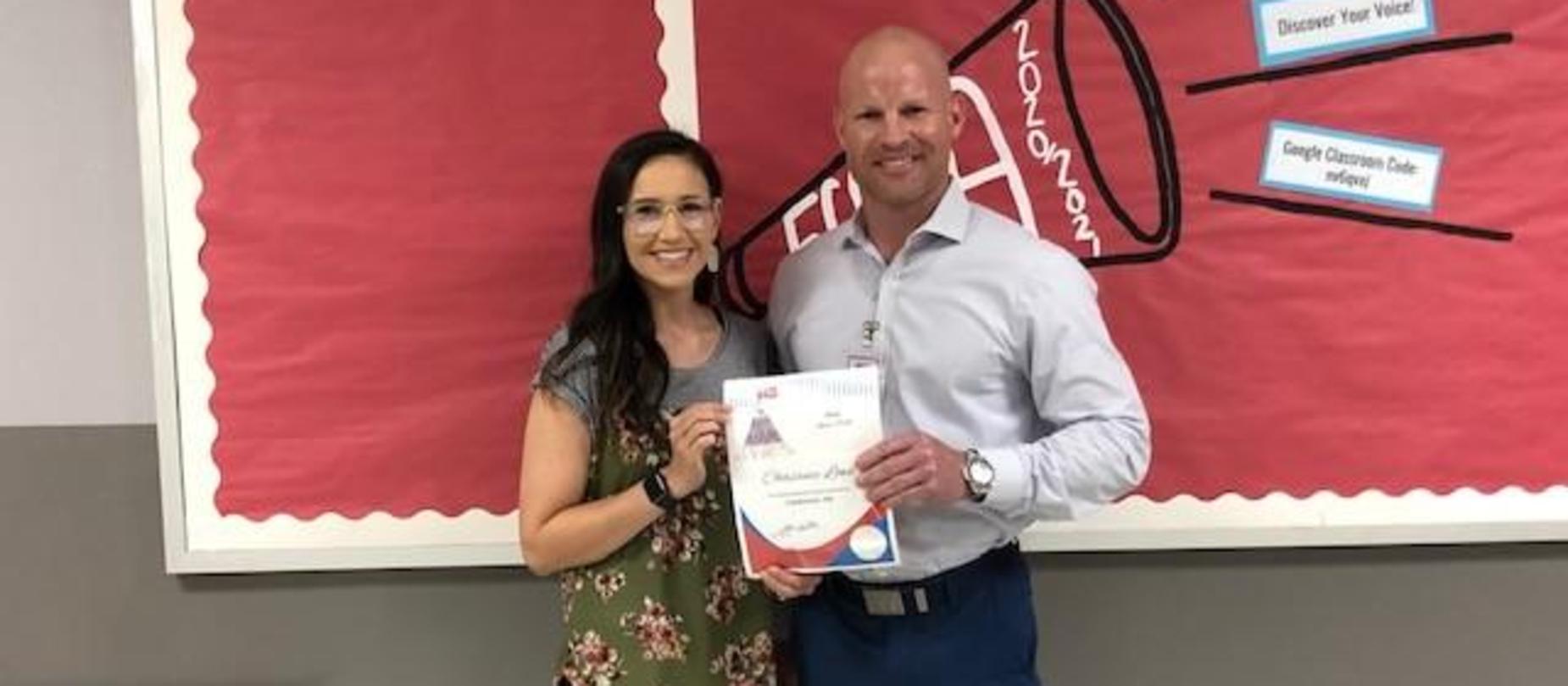 April Employee of the Month - Chasanie Lowe