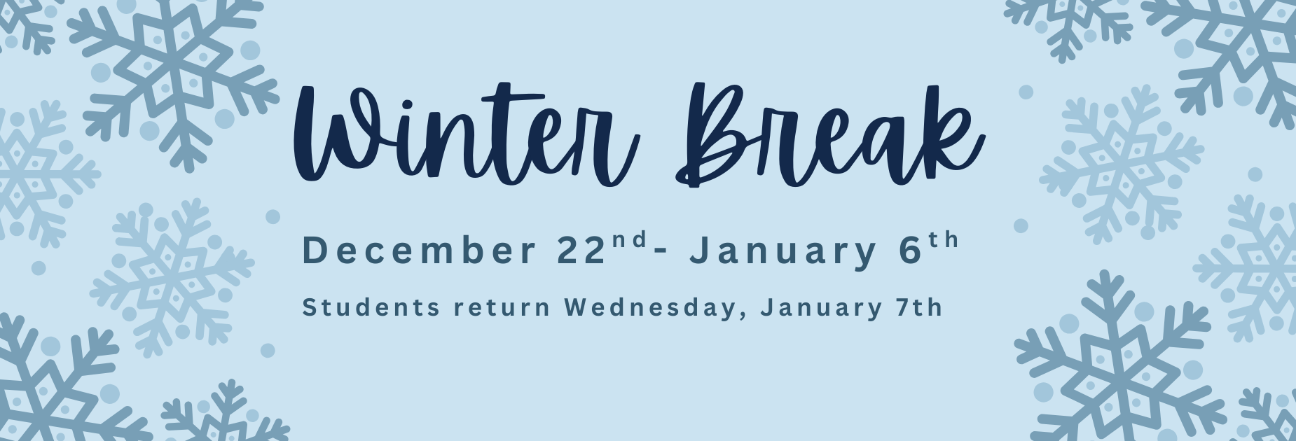 Winter Break