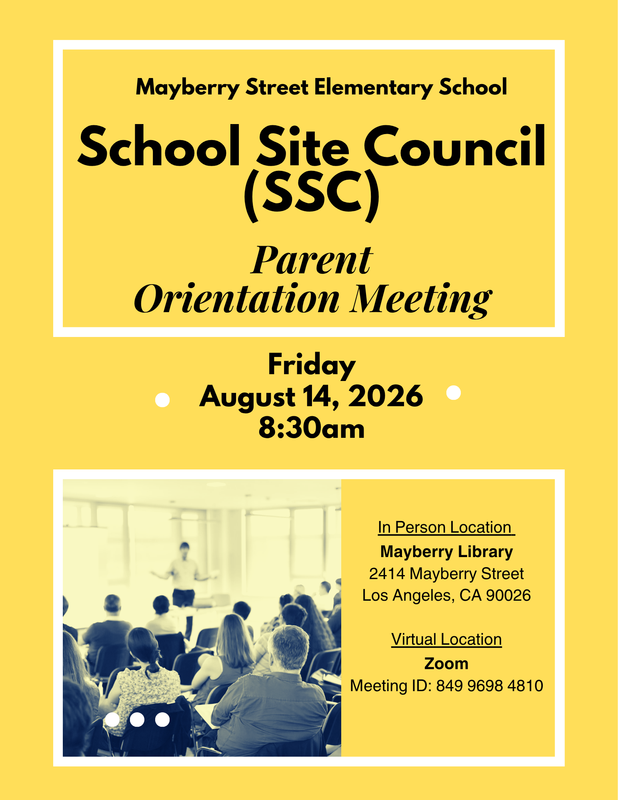 Meeting Flyer