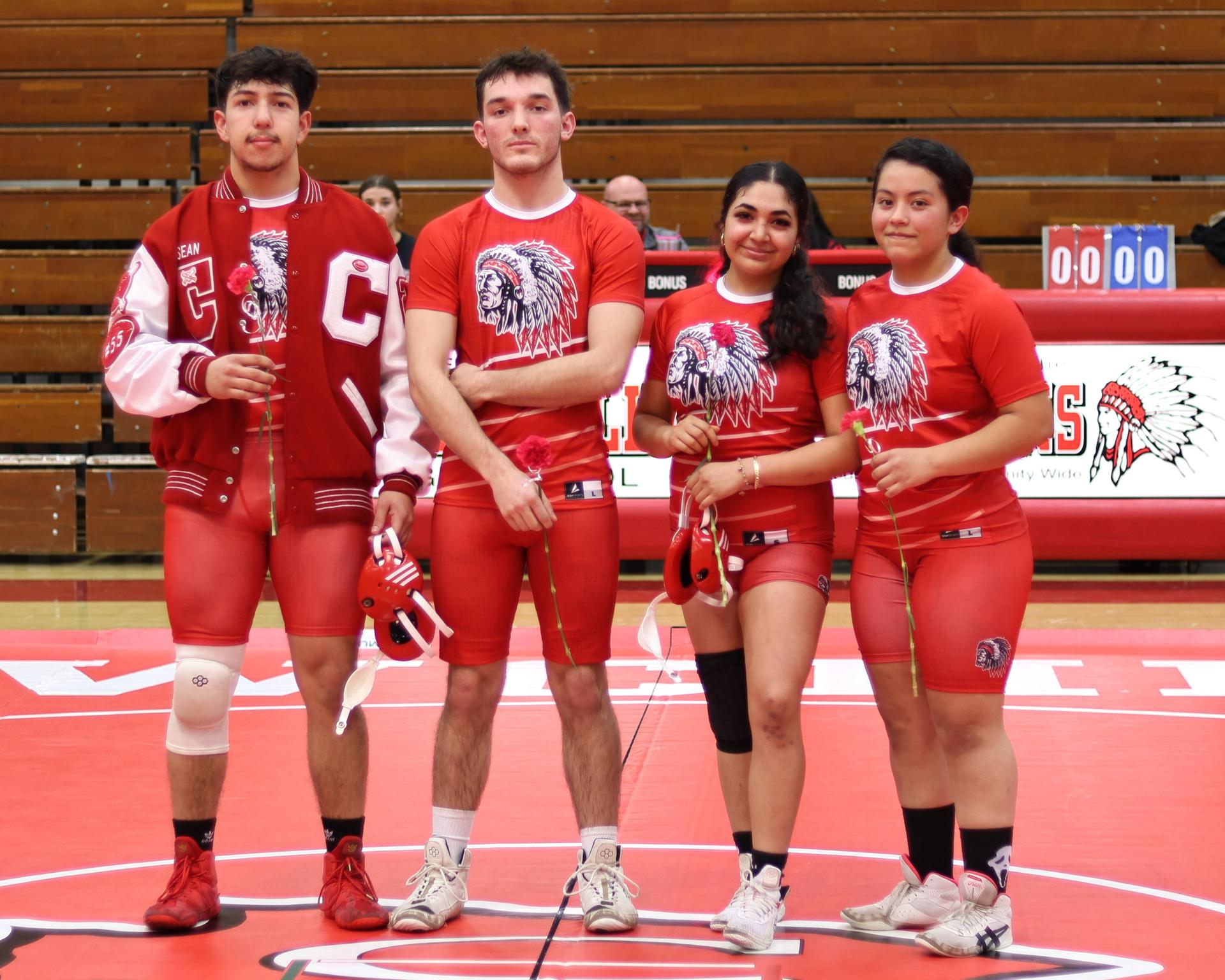 wrestling senior night