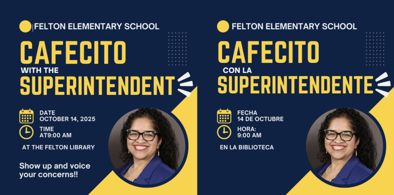 cafecito with Superintedent