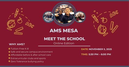 AMS Mesa - Meet Online