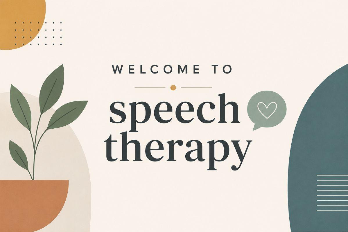 Welcome to Speech Therapy