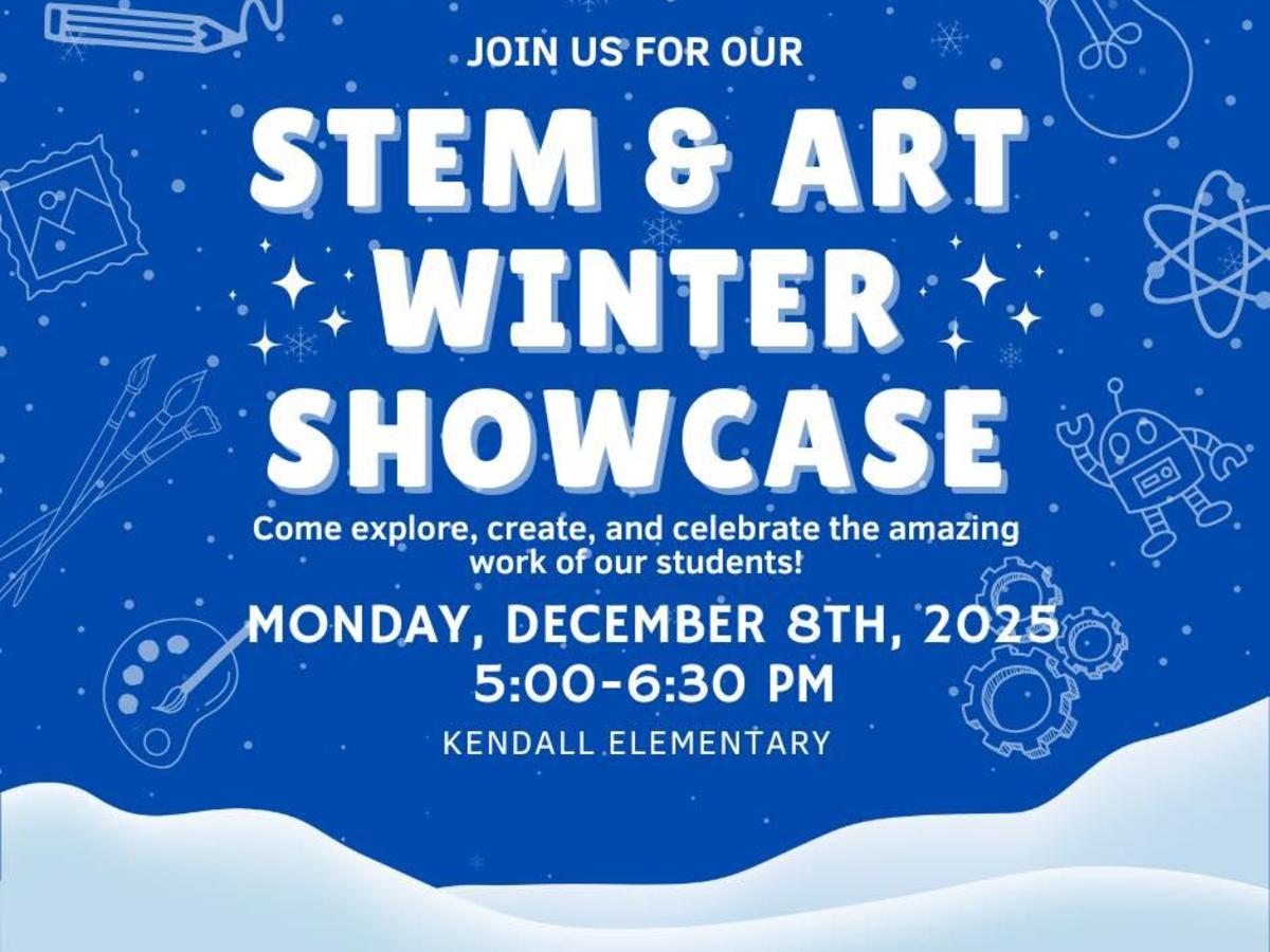promo graphic - KES STEM and Art Winter Showcase 2025