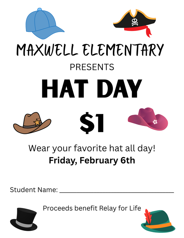 Hat Day flyer