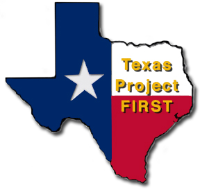 Texas Project First logo & link