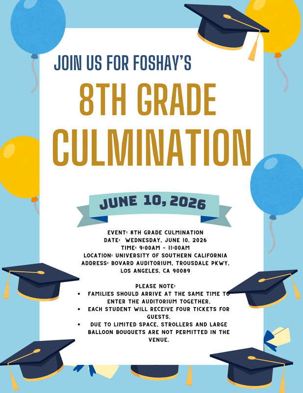 8th Grade Culmination Featured Photo