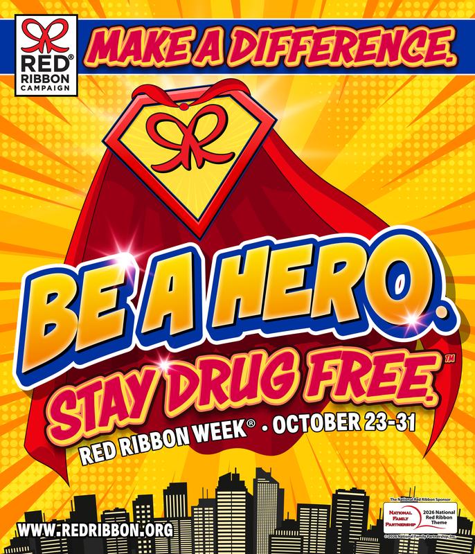 be hero. stay drug free