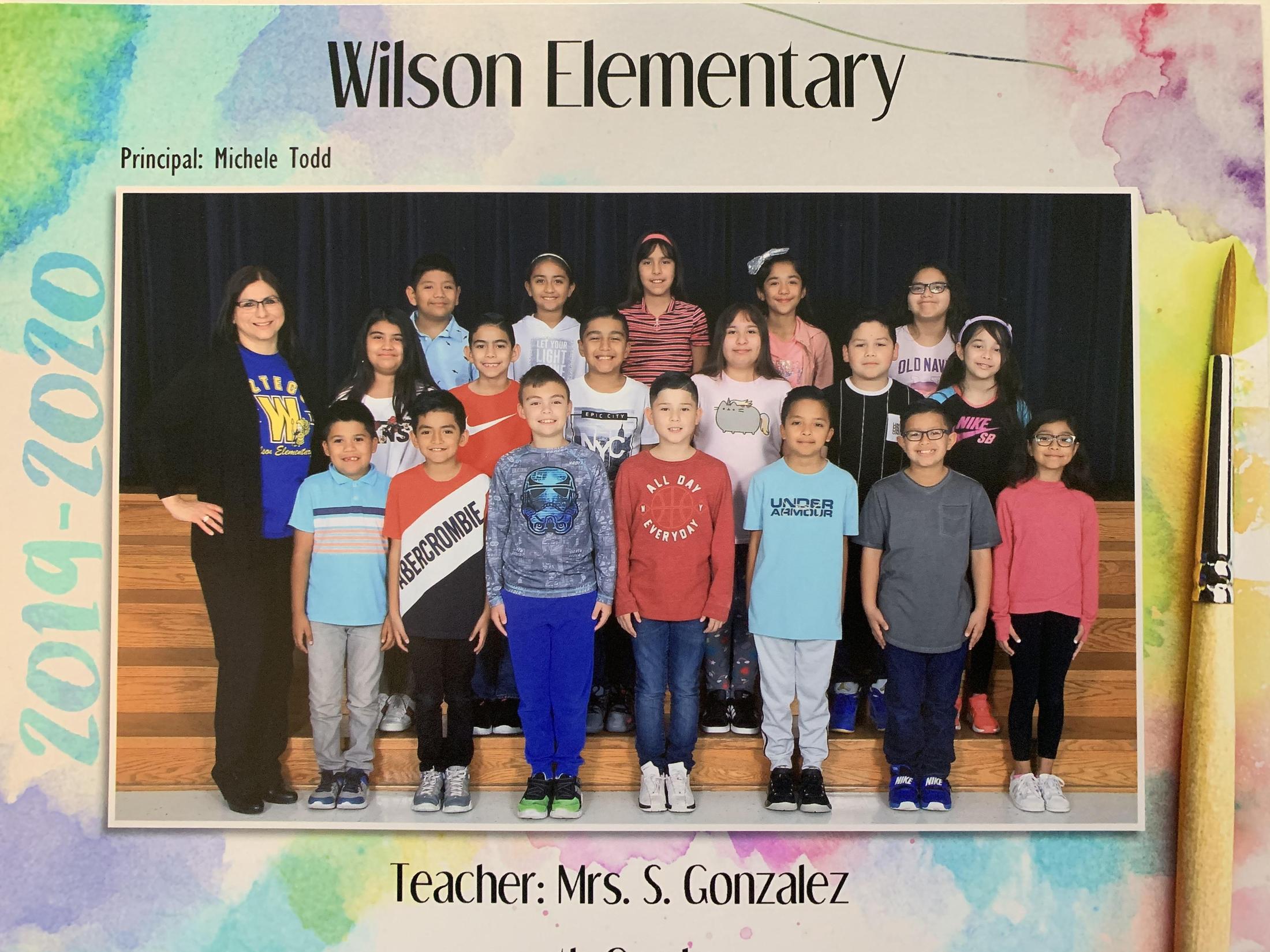 to 4th Grade Dual Language Mrs. Sandra Gonzalez Wilson Elementary Dual Language Academy