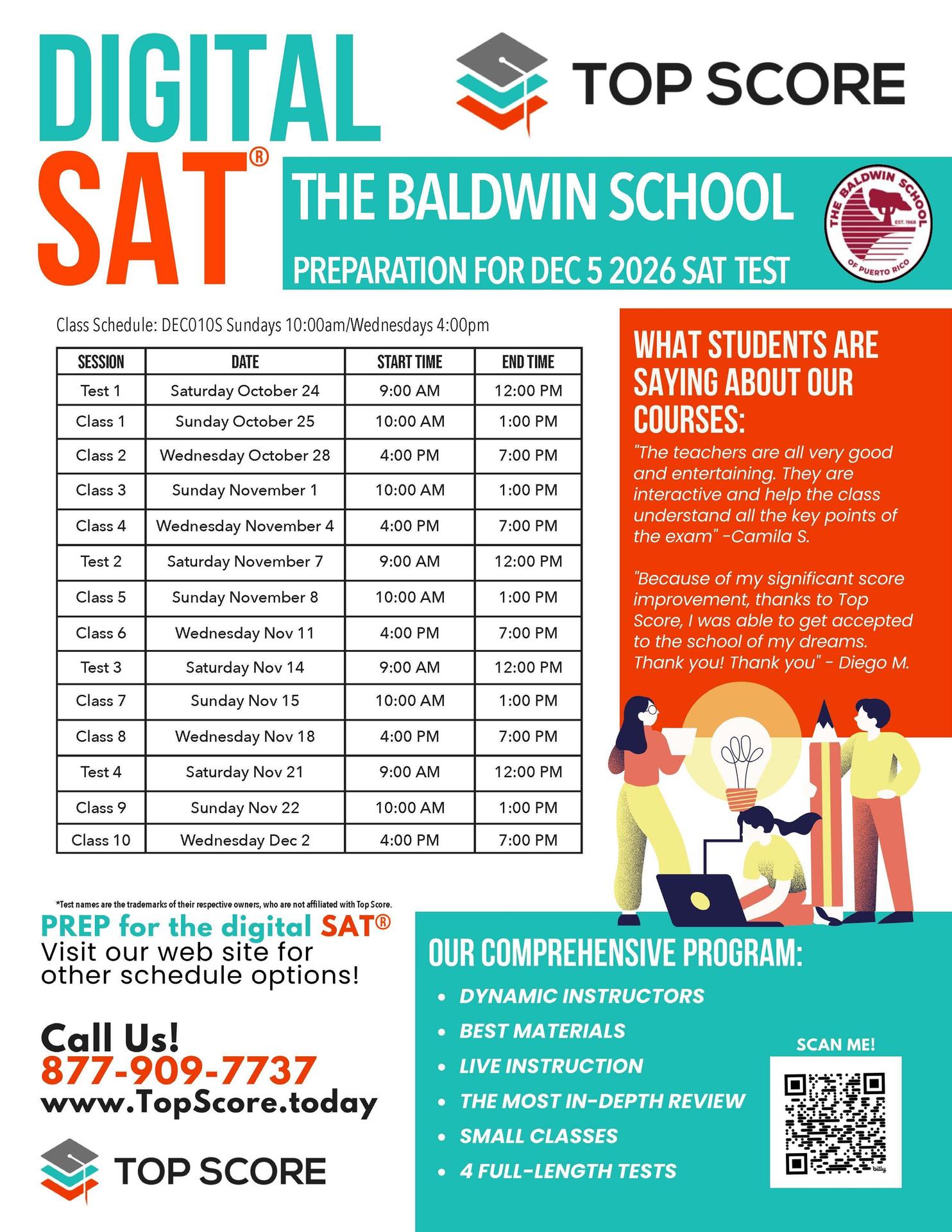 SAT Courses (March - April 2026)