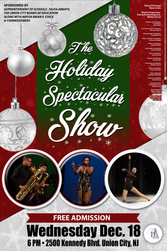 fapa holiday showcase flyer