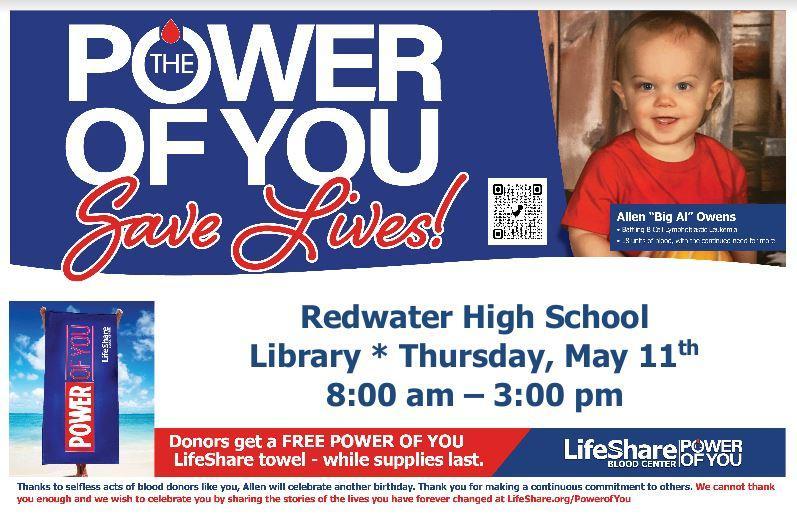 RHS Blood Drive Redwater Independent School District