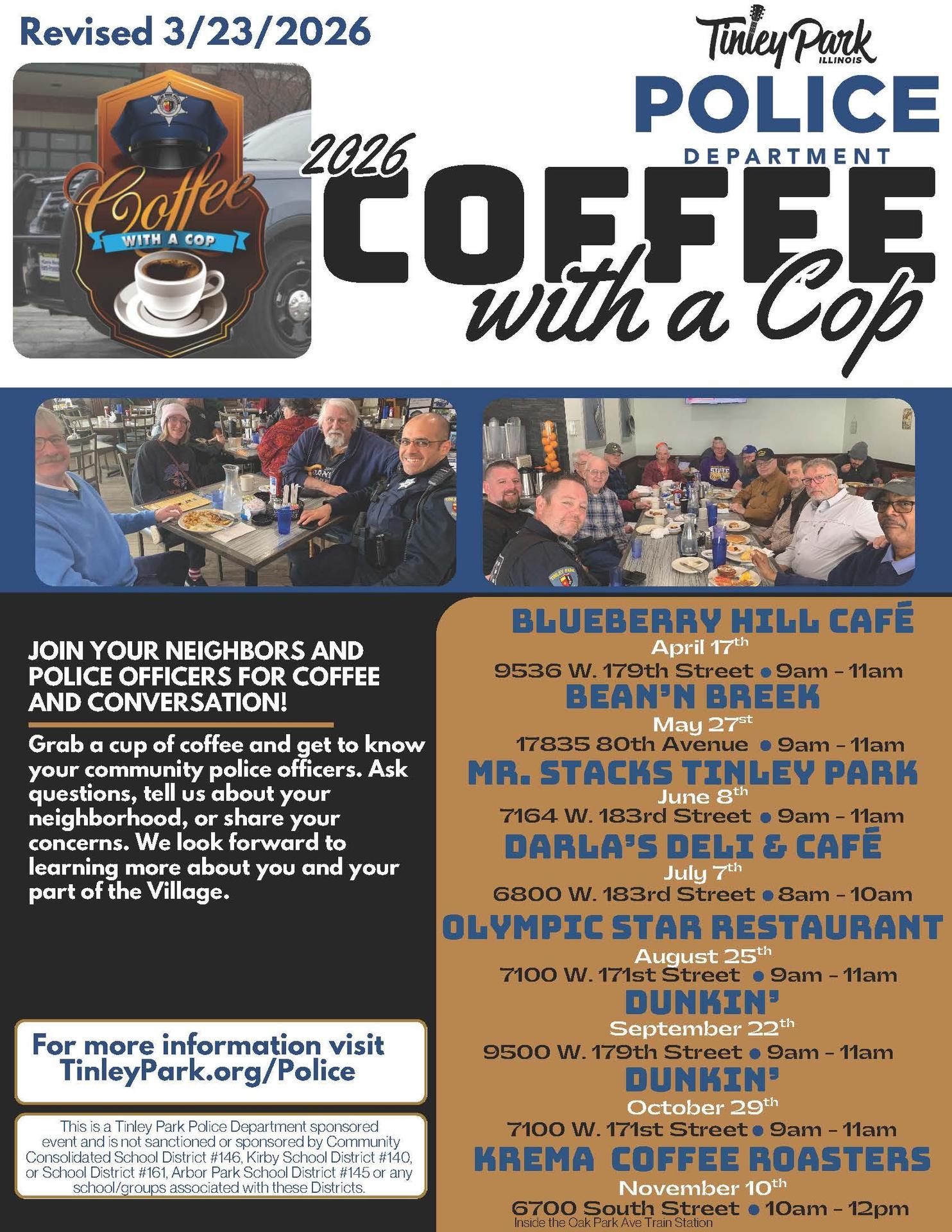 Coffee with a cop