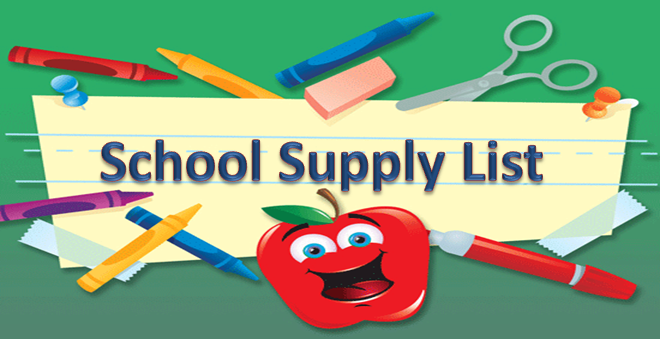 School Supply List