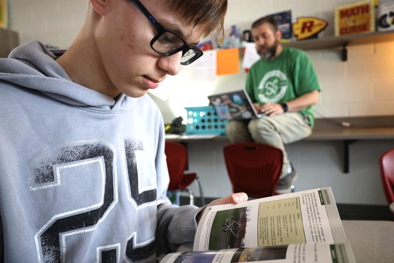 Students in the weather club