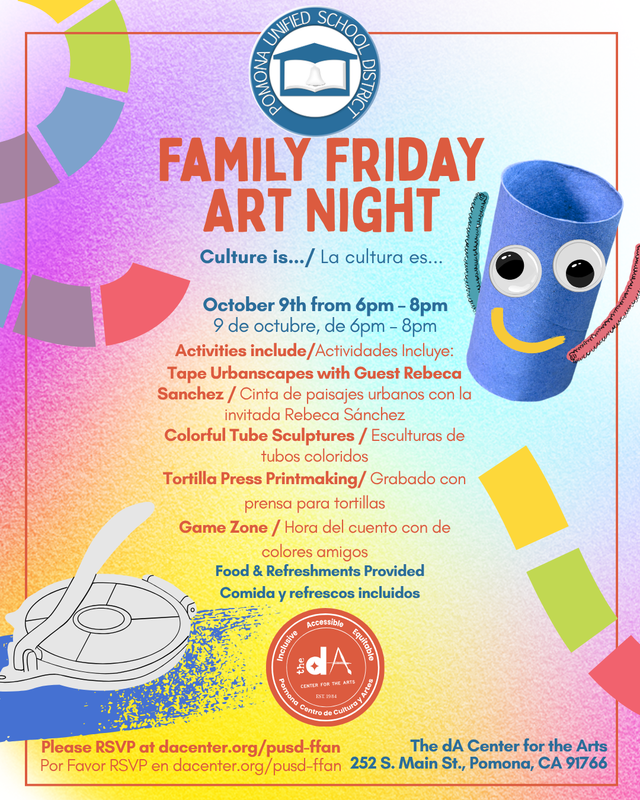 FFAN at the dA Center for the Arts, 10.9.26