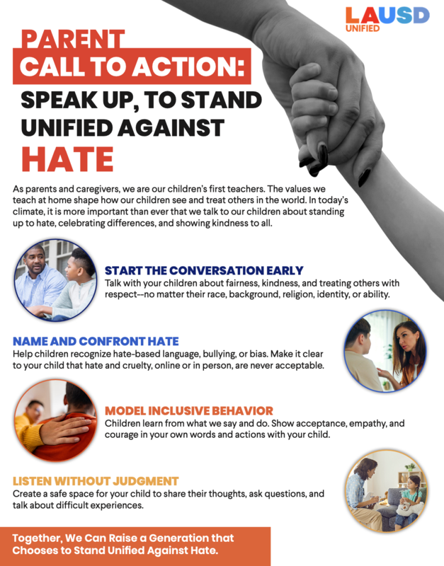 Parent Call to Action