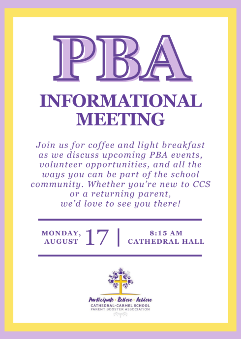 PBA Informational Meeting Featured Photo