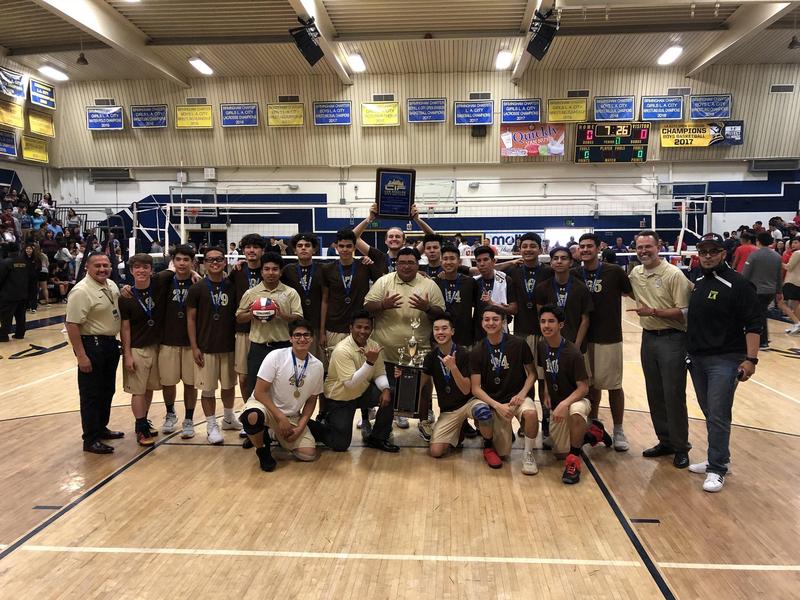 Kennedy Boys Volleyball Wins the CIF City Championship for the 2nd Year in a Row! Featured Photo