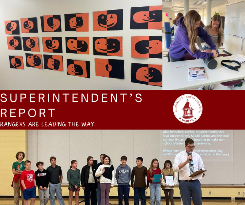 Superintendents Report cover photo
