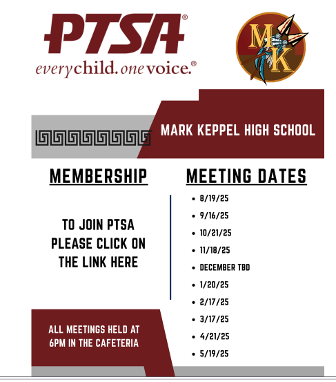 MKHS PTSA: MEETING DATES AND MEMBERSHIP INFORMATION Featured Photo