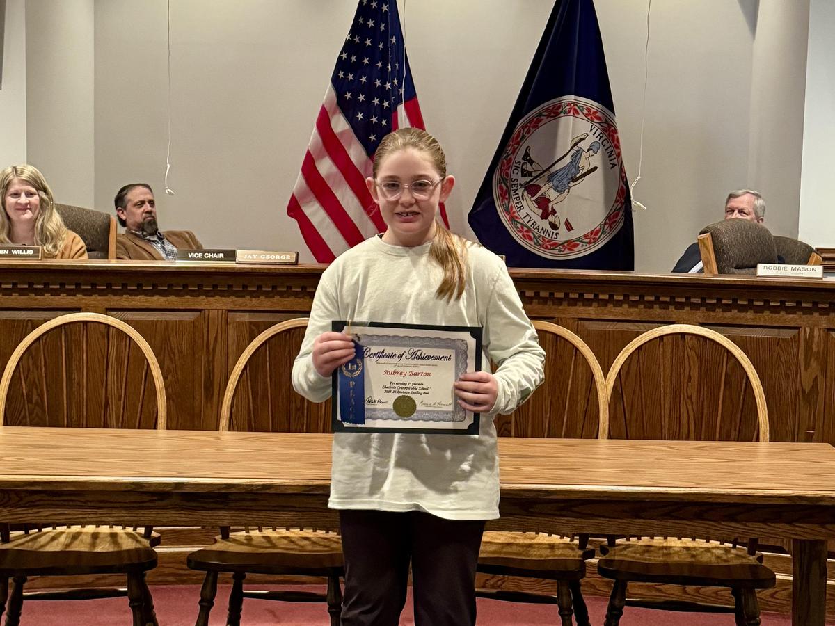 Spelling Bee Winner-Aubrey