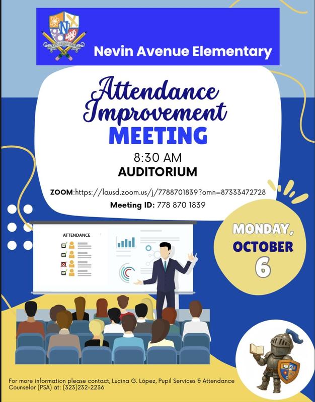 Attendance Improvement MEETING