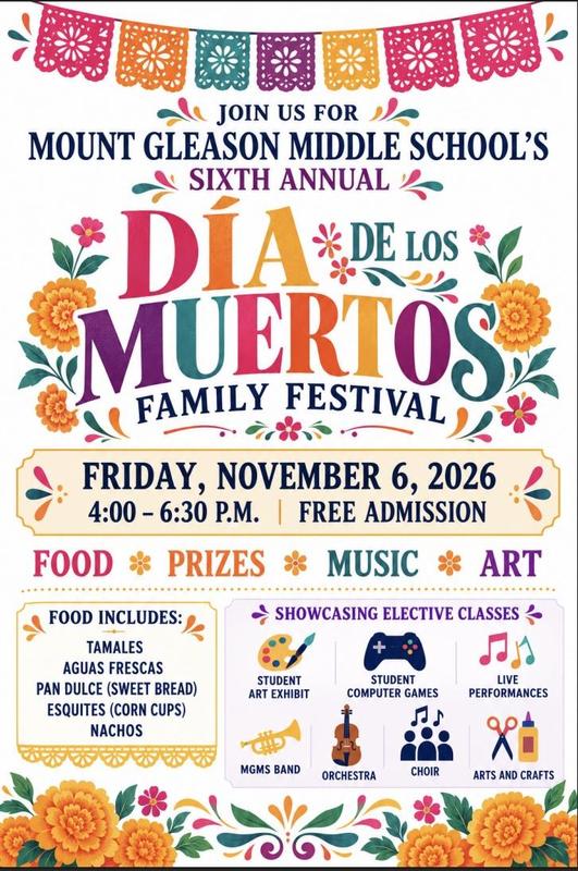 Dia de Los Muertos flyer