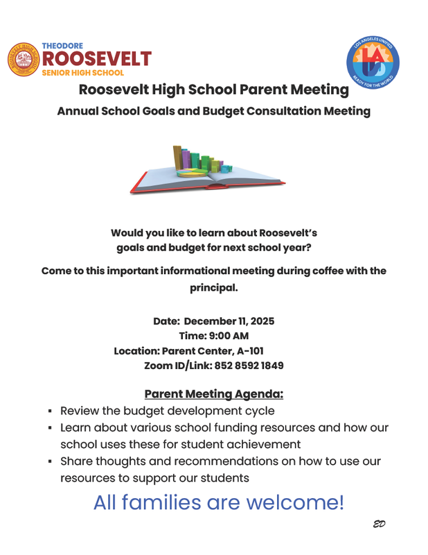 RHS Parent Meeting Flyer 1
